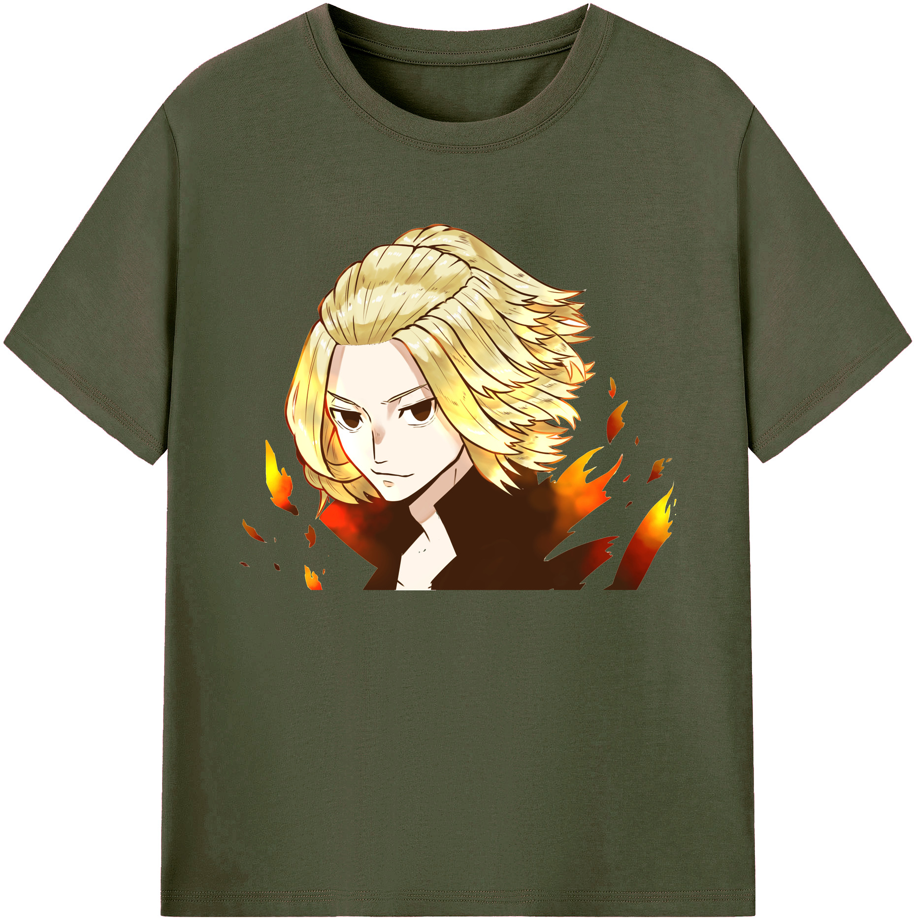 （画像用） 東京リベンジャーズ Tokyo Revengers 綿100％ メンズ半袖Tシャツ｜肌触りやわらか＆通気性
